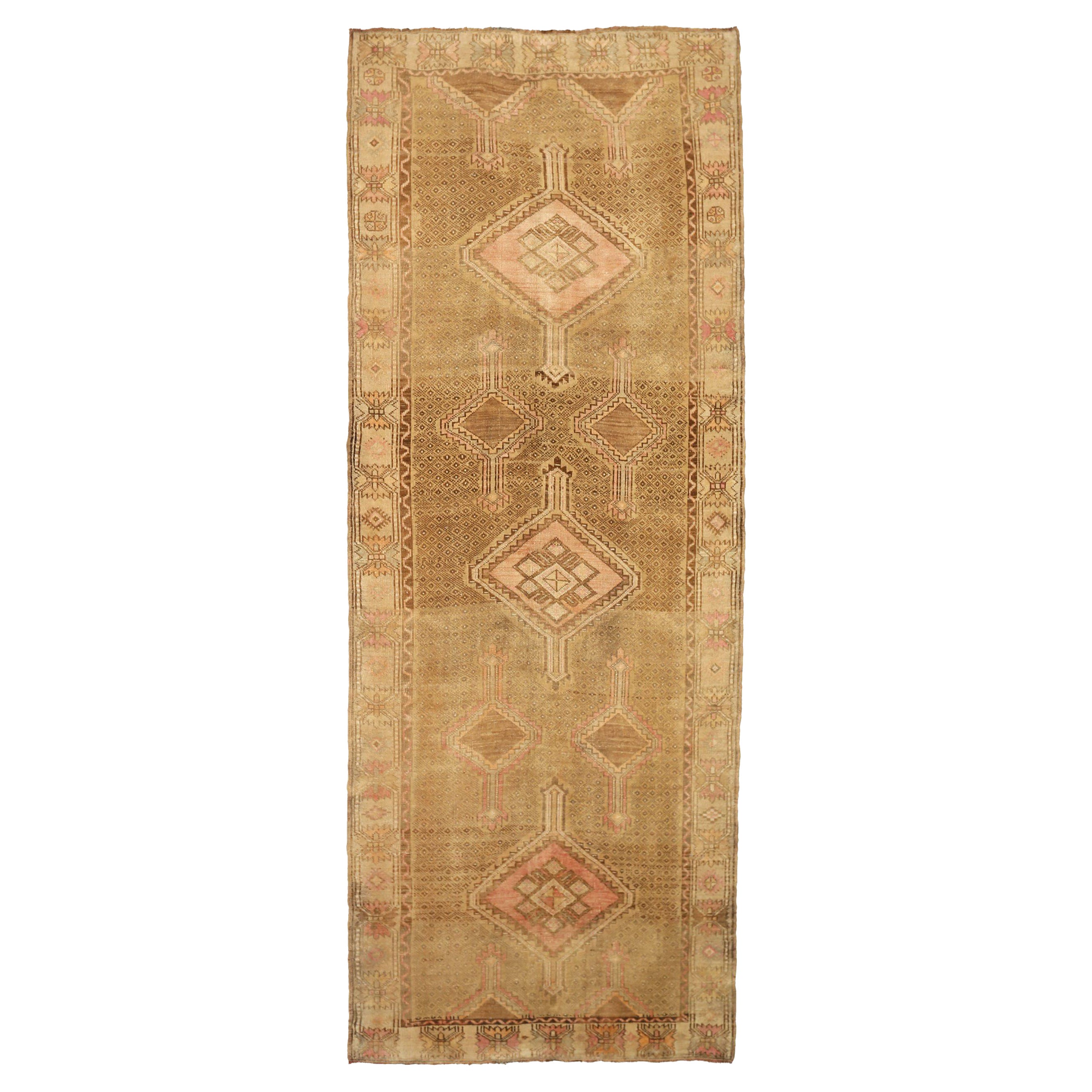 Türkei Kars Area Rugs - Wolle Braun Elfenbein Rosa Design - 92765