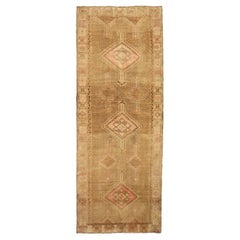 Tapis de sol Turkey Kars - Laine Brown Ivory Pink Design - 92765
