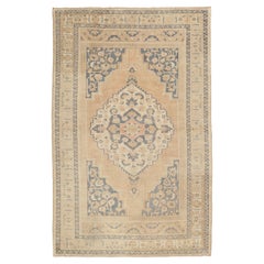 Türkische Anatoly-Teppiche - Wolle Grau Elfenbein Design - 92794