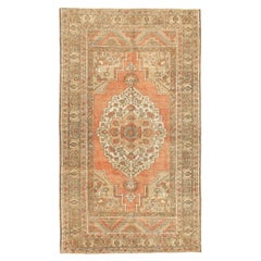 Türkei Anatoly Small Rug - Wolle Brown Elfenbein Pink Design - 92761