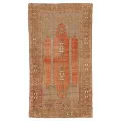 Türkei Anatoly Small Rug - Wolle Brown Orange Red Taupe Design - 92887