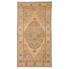 Turkey Anatoly Area Rugs - Wool Brown Green Ivory Pink Taupe - 92890