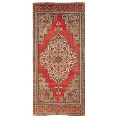 Turkey Anatoly-Teppiche - Wolle Elfenbein Rot Taupe Design - 92891
