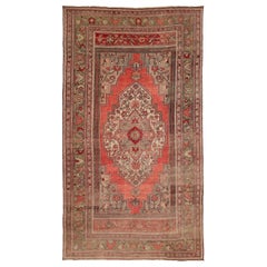 Turkey Anatoly Area Rugs - Wool Ivory Red Design - 92892