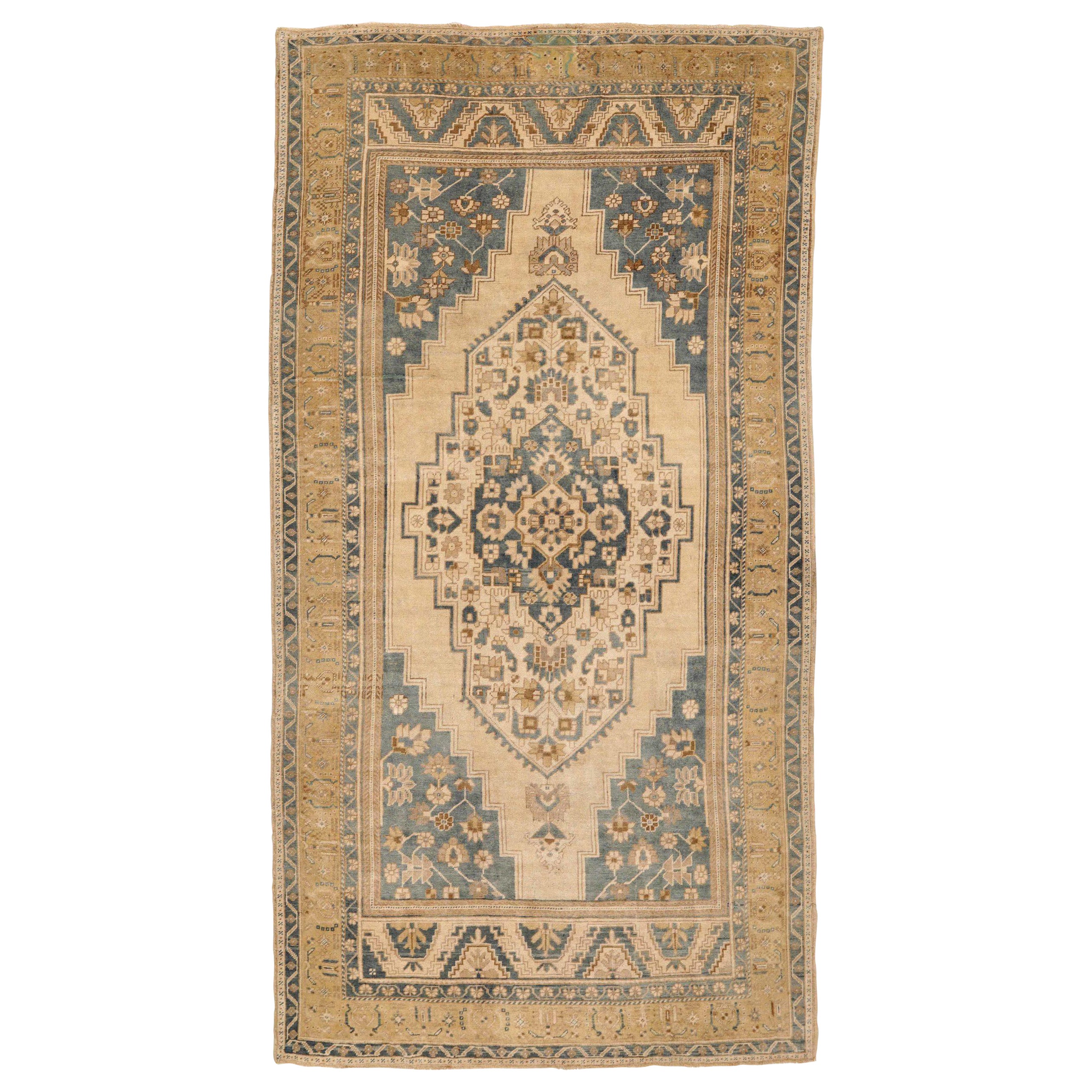 Türkei Anatoly Bereich Teppiche - Wolle Braun Grau Elfenbein Design - 92906