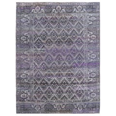 Alfombras de Afganistán Oushak - Diseño Purpel Lana Marfil - 92869