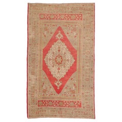 Türkische Anatoly-Teppiche - Wolle Elfenbeinrot Design - 92897