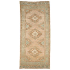 Türkei Anatoly Bereich Teppiche - Wolle Blau Braun Elfenbein Rosa Design - 92915
