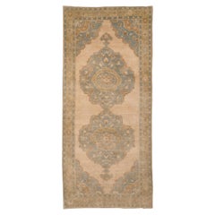 Türkei Anatoly Bereich Teppiche - Wolle Blau Elfenbein Gelb Design - 92916