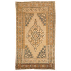 Türkische Anatoly-Teppiche - Wolle Grau Elfenbein Orange Design - 92918