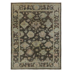 Colección Persian Rose Alfombras - Lana Marrón Diseño Marfil - 89123