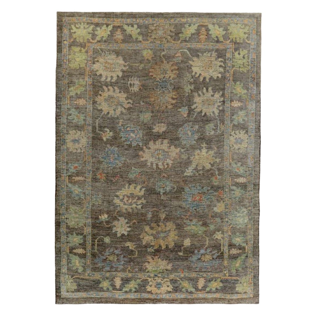Tappeti Persian Rose Collection - Lana Blu Marrone Avorio - 89301