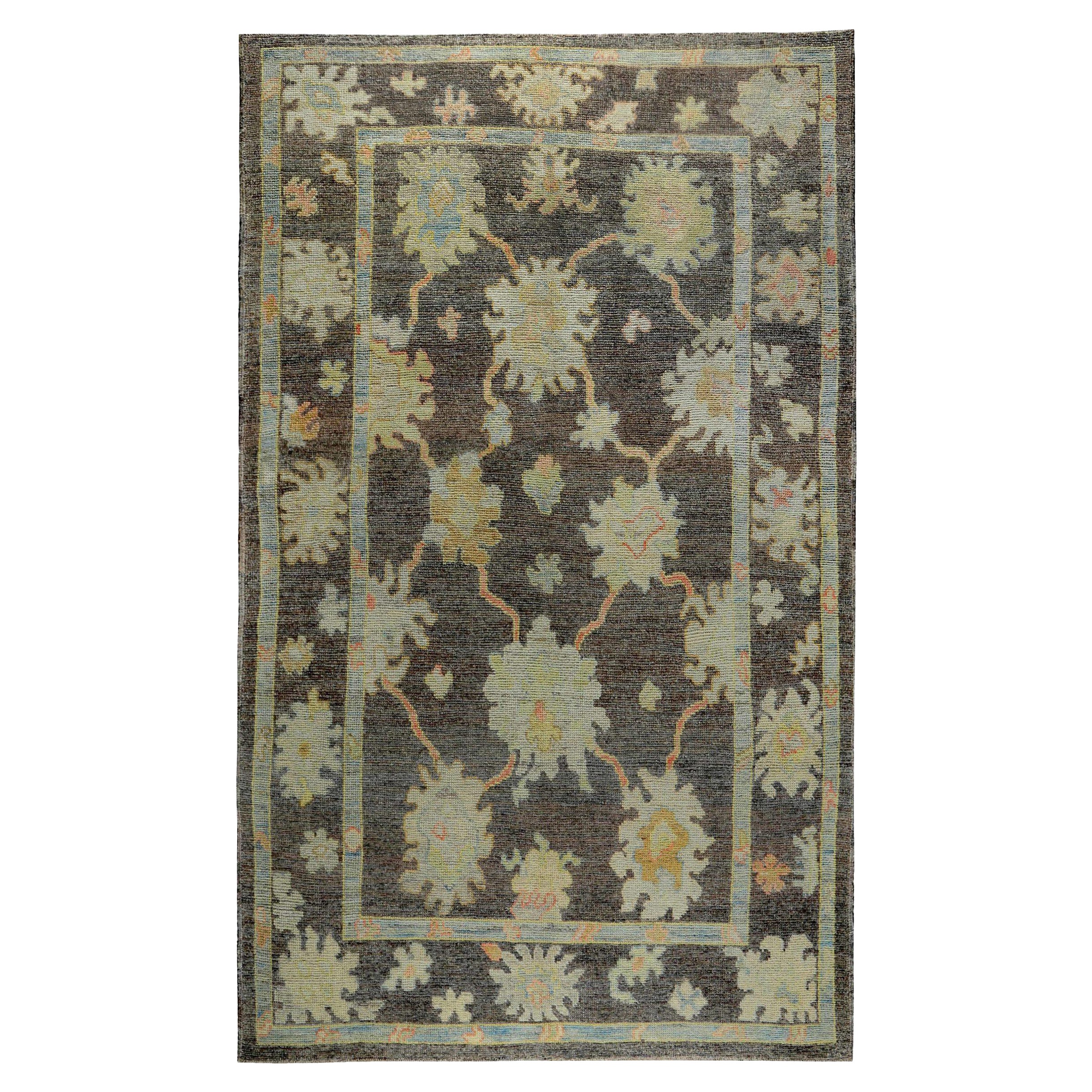 Tappeti Persian Rose Collection - Lana Marrone Avorio Giallo - 89244