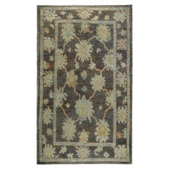 Tapis de la collection Persian Rose - Laine Brown Ivoire Jaune - 89244