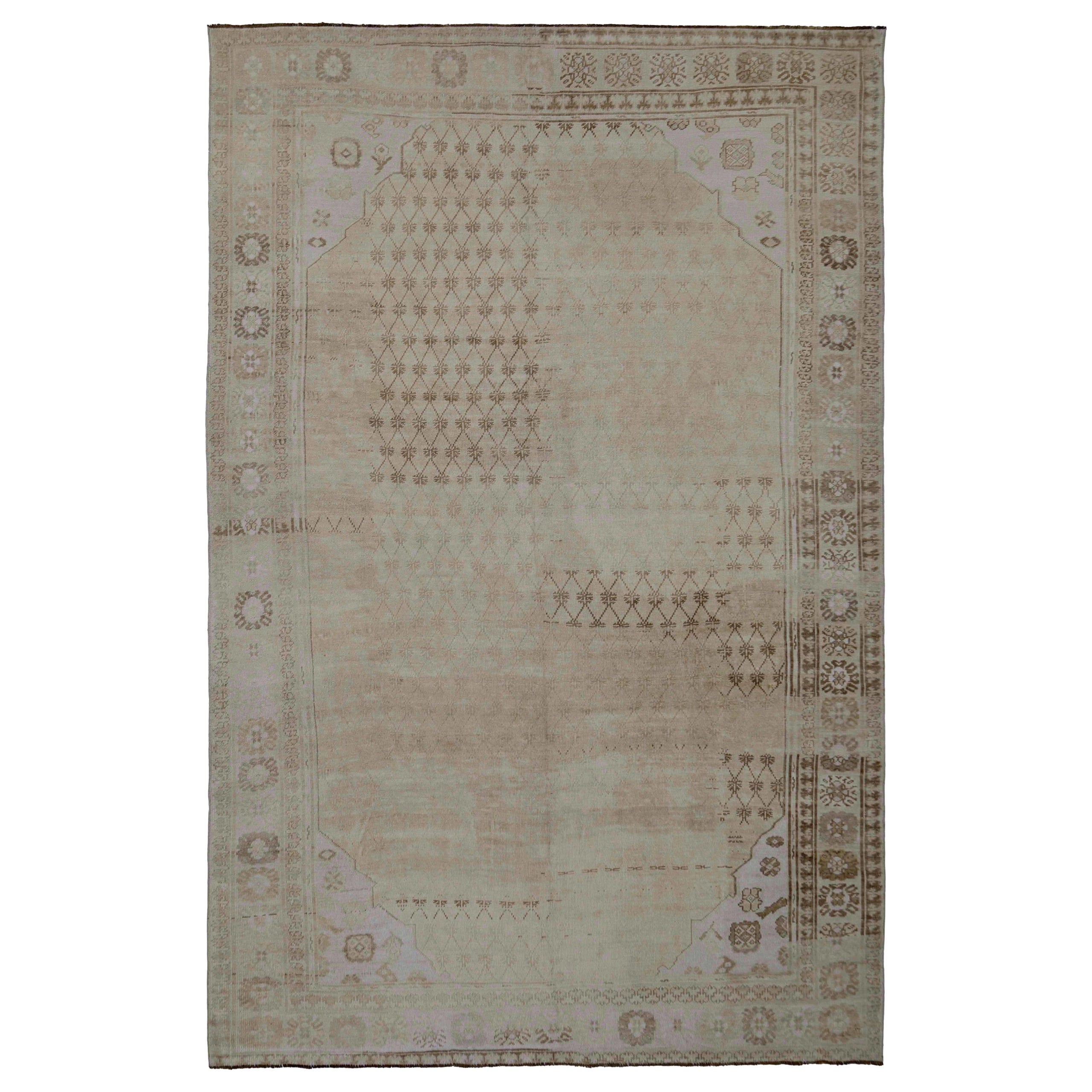Türkei Anatoly Area Rugs - Wolle Braun Elfenbein Rosa Design - 93014
