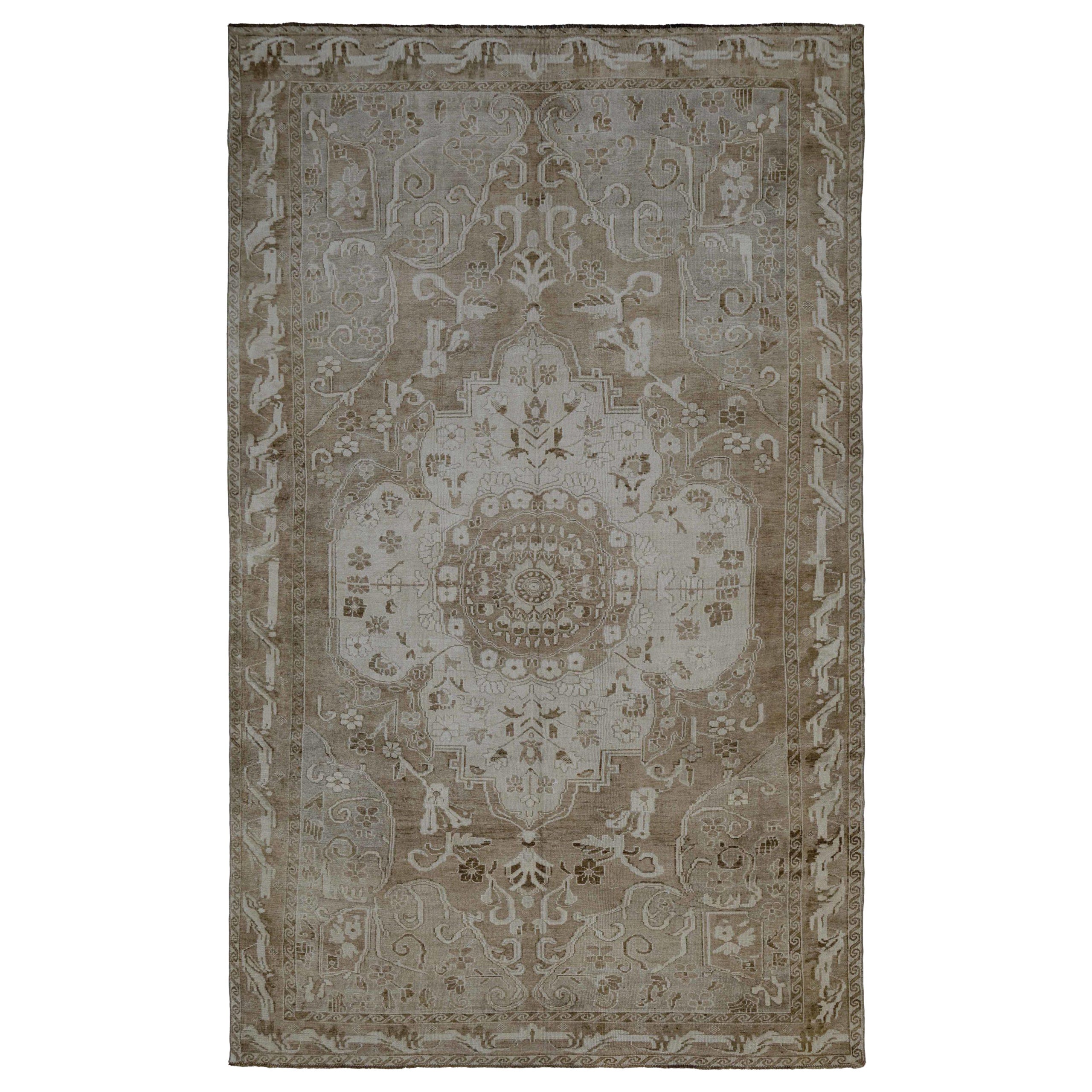 Türkei Anatoly Area Rugs - Wolle Braun Elfenbein Design - 93017