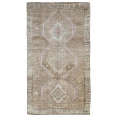 Turkey Anatoly-Teppiche - Wolle Elfenbein Rosa Taupe Design - 93035