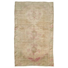 Turkey Anatoly-Teppiche - Wolle Elfenbein Rosa Taupe Design - 93152
