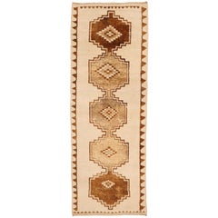 Tapis de course Turkey Anatoly - Laine Brown Ivory Design - 93325
