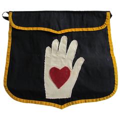 Heart in Hand Fraternal Lodge Apron