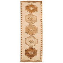 Tapis de course Turkey Anatoly - Laine Brown Ivory Design - 93358