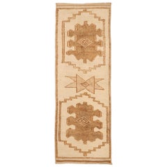 Tapis de course Turkey Anatoly - Laine Brown Ivory Design - 93382