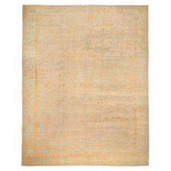 Tappeto Afghanistan Oushak - Lana Avorio Taupe Giallo - 93605