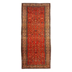 Tapis persans d'Azerbaïdjan - Motif rouge en laine - 93643