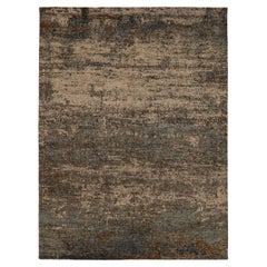Tappeti India - Lana Marrone Grigio Taupe Design - 93630