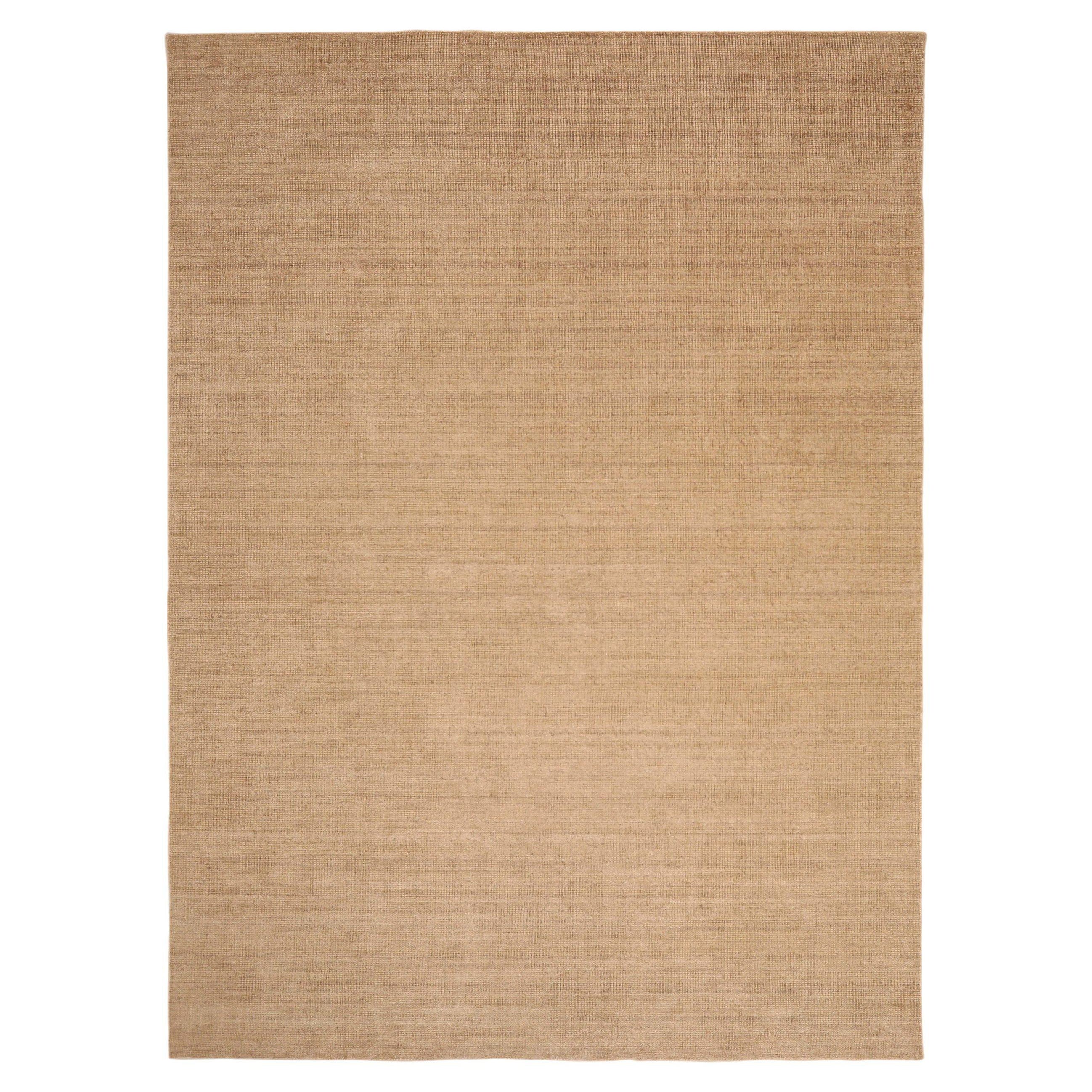 Tapis d'Inde à motif ivoire en laine - 93697