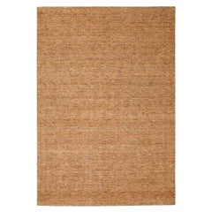 Tapis d'Inde à motifs rouges et jaunes en coton 93685