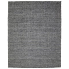 India Solid Over Size Teppich - Wolle Brown Design - 93714