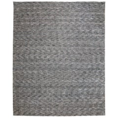 India Solid Over Size Teppich - Wolle Braun Elfenbein Design - 93709