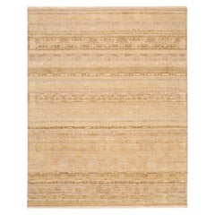 India Oushak Area Rugs - Wool Ivory Design - 93786