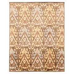 Tapis de zone India Khotan - Laine Brown Design/One - 93819