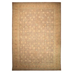 Tapis surdimensionné India Tabriz - Laine Brown Design/One - 93864