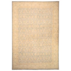 Tappeto Afghanistan Haji Jalili - Lana Blu Avorio - 93892