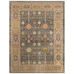 Tappeti Afghanistan Oushak - Design Grigio Lana - 95763