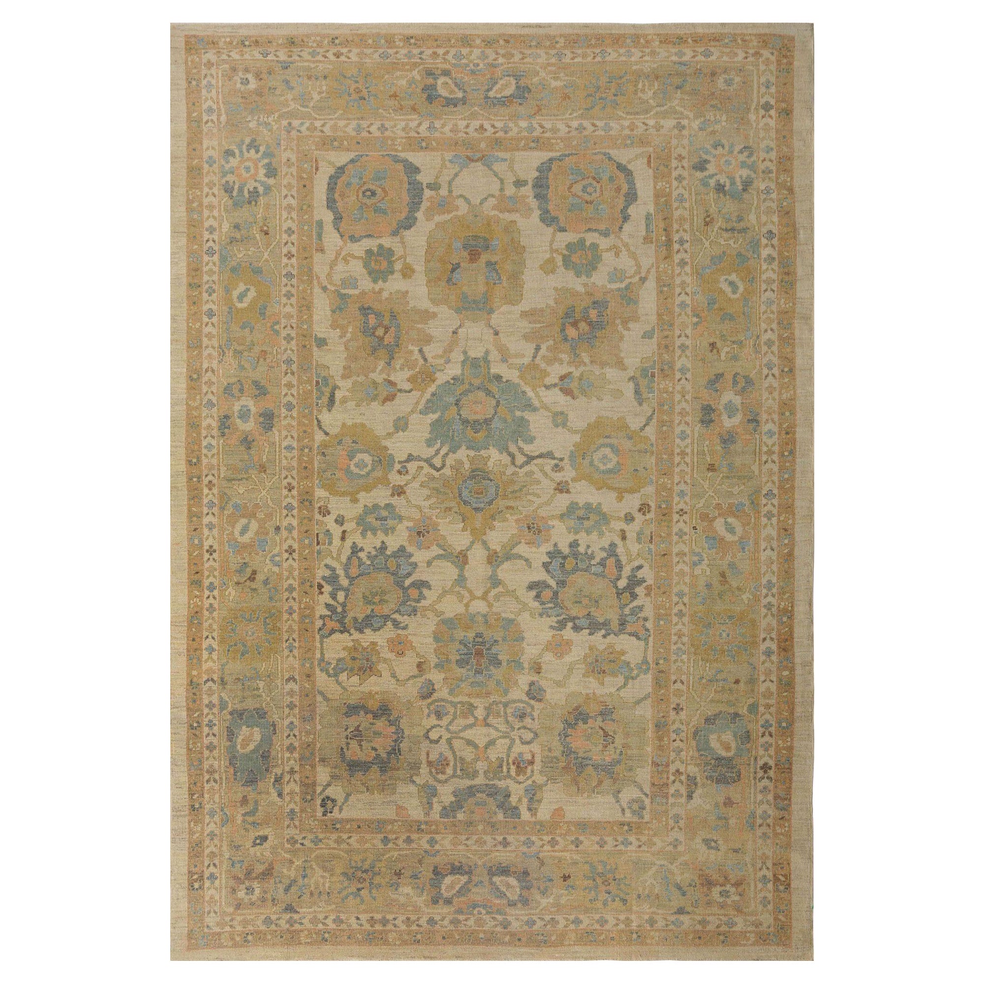 Tappeti per l'area Afghanistan Sultanabad Rugs - Design in lana e avorio - 95831