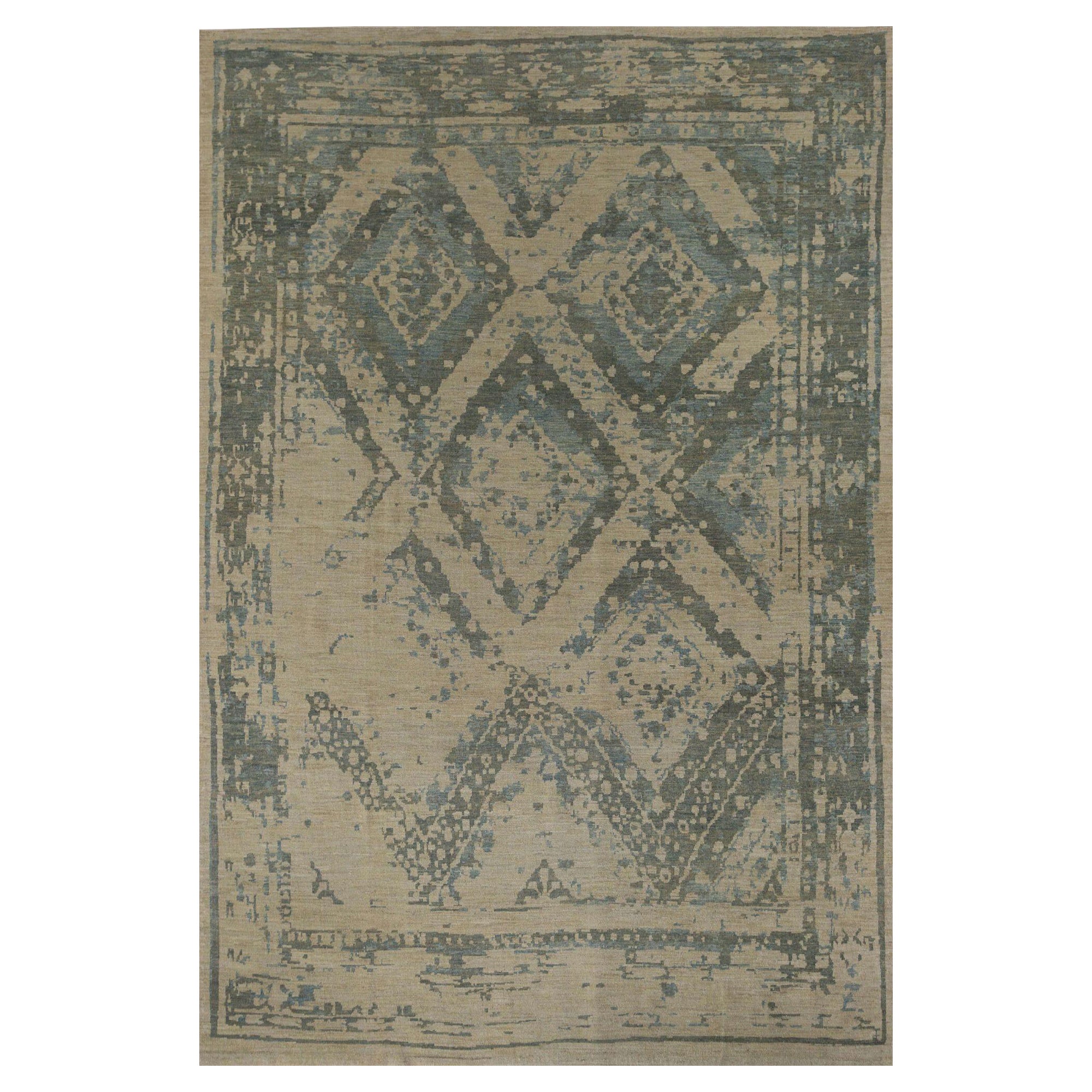 Afghanistan Sultanabad Area Rugs - Wool Brown Gray Ivory - 95933