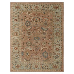 Tapis d'Afghanistan Sultanabad - Design en laine rose - 95954