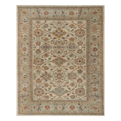 Afghanistan Sultanabad Over Size Teppich - Wolle Elfenbein Design - 95956