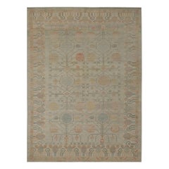 Tapis afghanistan BAKHSHAIESH - Design en laine ivoire - 96027