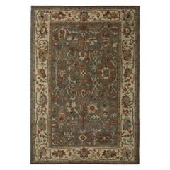Tapis d'Afghanistan Sultanabad - Design gris en laine - 96087