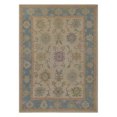 Tappeti Afghanistan Oushak - Design in lana e avorio - 96030