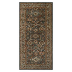 Tapis d'Afghanistan Sultanabad - Design gris en laine - 96151