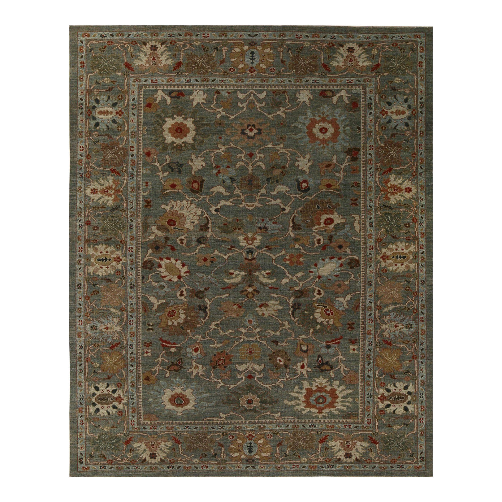 Sultanabad-Teppiche aus Afghanistan - Wolle in Grau mit Muster - 96155