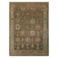 Tappeti Afghanistan Oushak - Design Marrone Lana - 96215