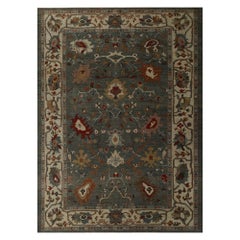 Tapis d'Afghanistan Sultanabad - Design gris en laine - 96216