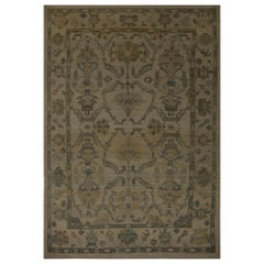 Tappeto Afghanistan Oushak - Lana Marrone Taupe Design - 96181